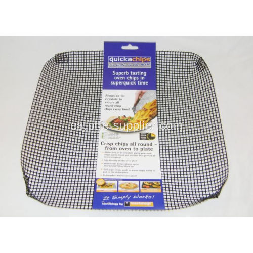 Canasta de malla de horno de quickachips ptfe